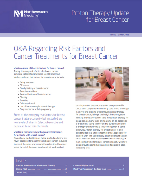 Proton Therapy Update for Breast Cancer